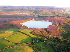 Lakehill from above